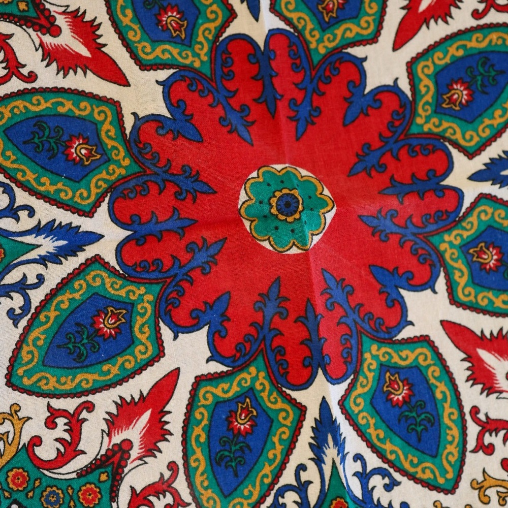 Vintage Hannah Andersson Floral Bandana Scarf - Picture 3 of 5